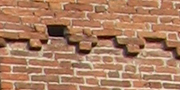 Particolare del muro
