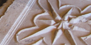 Particolare di un soffitto in gesso (Moncucco)