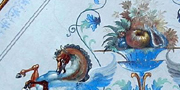 Particolare della Saletta di caccia (foto Ristorante Castello dei Solaro)